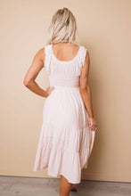 Load image into Gallery viewer, Dancing Queen Ruched Midi Dress