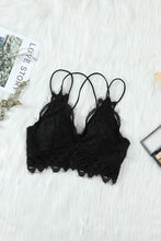 Load image into Gallery viewer, Lace Bralette with Lining - Black