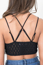 Load image into Gallery viewer, Lace Bralette with Lining - Black