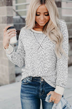 Load image into Gallery viewer, Long Sleeve Leopard Print Top
