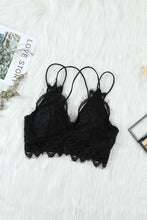 Load image into Gallery viewer, Lace Bralette with Lining - Black
