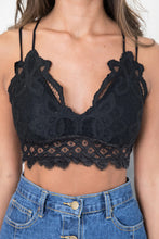Load image into Gallery viewer, Lace Bralette with Lining - Black
