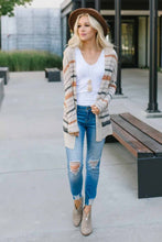 Load image into Gallery viewer, Striped Spice Cardigan
