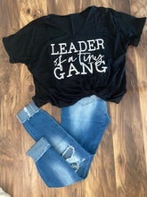 Load image into Gallery viewer, Leader Of A Tiny Gang Twisted Knot Tee
