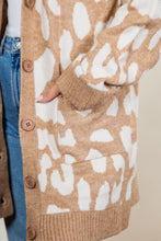 Load image into Gallery viewer, Mocha Leopard Cardigan
